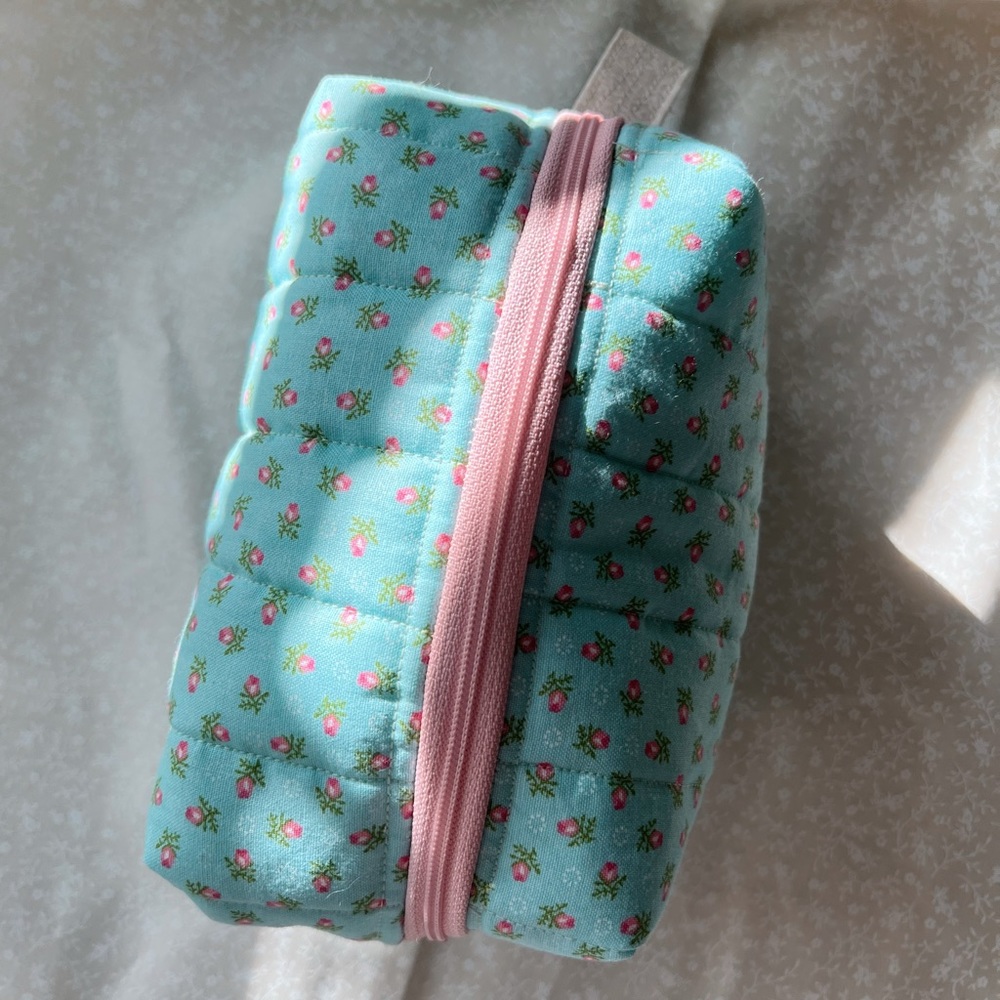 Quilted Toiletry Bag
